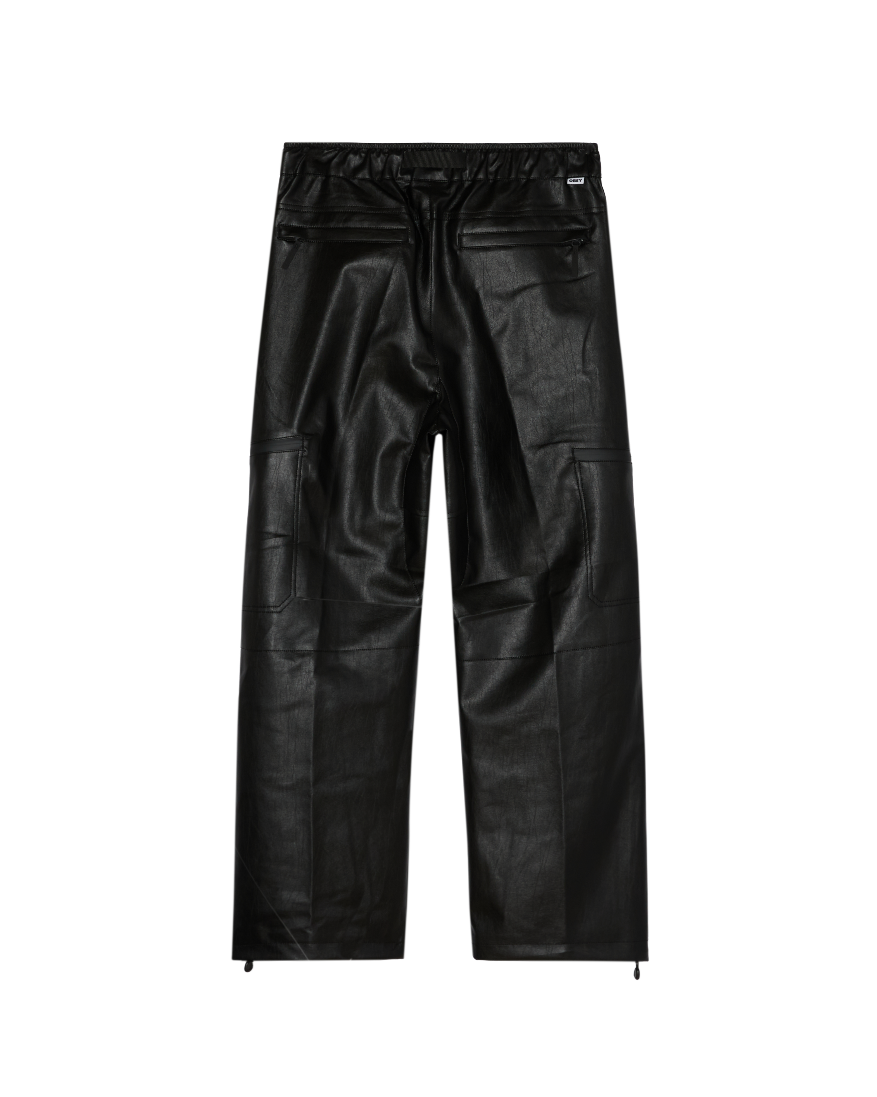OBEY Obsidian PU Pant Black Herren Hose schwarz